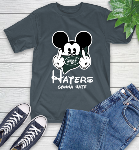 NFL New York Jets Haters Gonna Hate Mickey Mouse Disney Football T Shirt T-Shirt 10