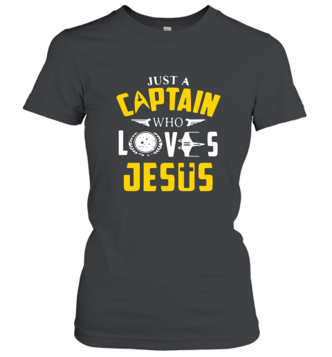 Just A Captain Who Loves Jesus Shirt Women T-Shirt