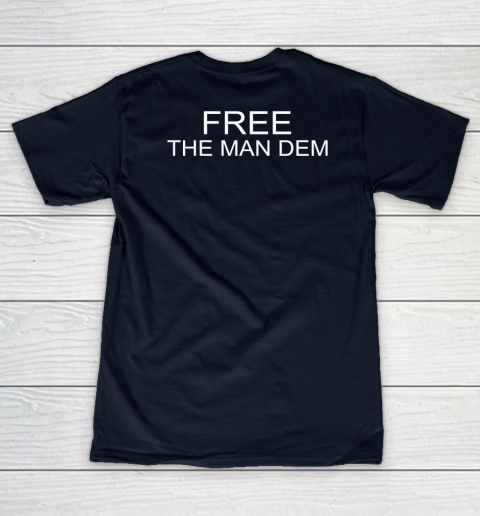 Free The Mandem Women's V-Neck T-Shirt 2