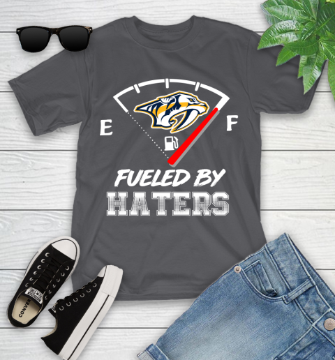 Nashville Predators NHL Hockey Fueled By Haters Sports Youth T-Shirt 6