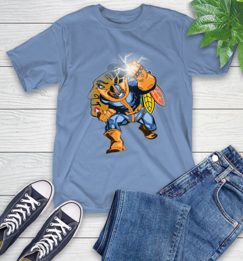 Chicago Blackhawks NHL Hockey Thanos Avengers Infinity War Marvel T-Shirt 12