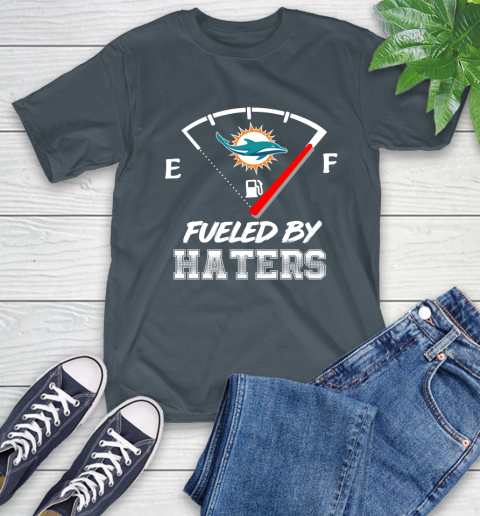 Miami Dolphins NFL Football Fueled By Haters Sports T-Shirt 10