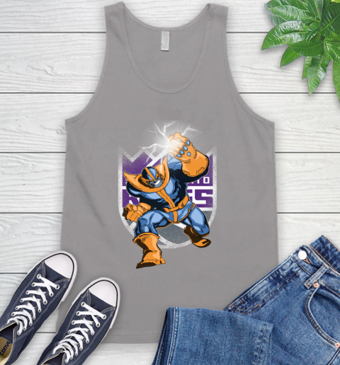 Sacramento Kings NBA Basketball Thanos Avengers Infinity War Marvel Tank Top 3