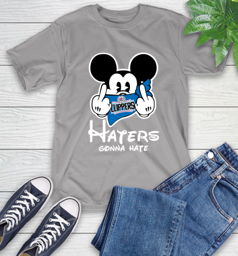 NBA LA Clippers Haters Gonna Hate Mickey Mouse Disney Basketball T Shirt T-Shirt 6