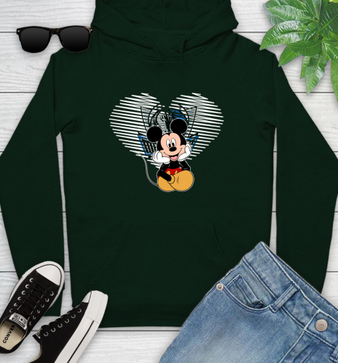 NBA Dallas Mavericks The Heart Mickey Mouse Disney Basketball Youth Hoodie 14