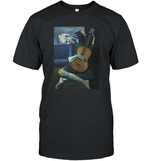 Old Guitarist by Pablo Picasso T Shirt T-Shirt