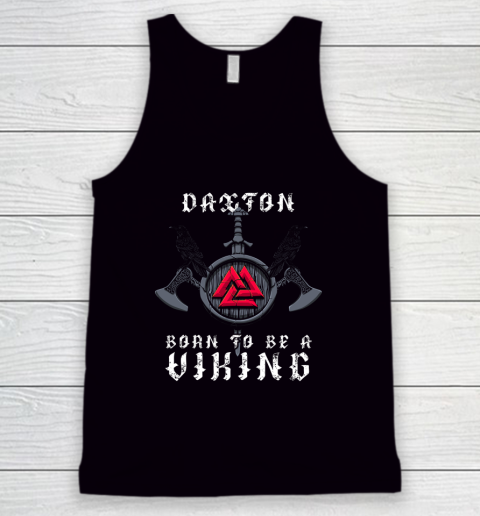 Daxton Born To Be A Viking Personalized Tank Top