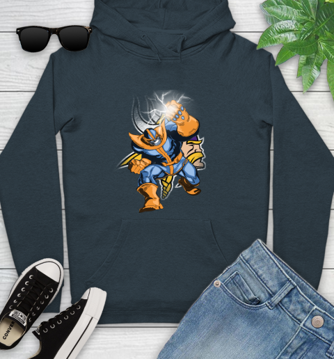 Minnesota Vikings NFL Football Thanos Avengers Infinity War Marvel Youth Hoodie 10