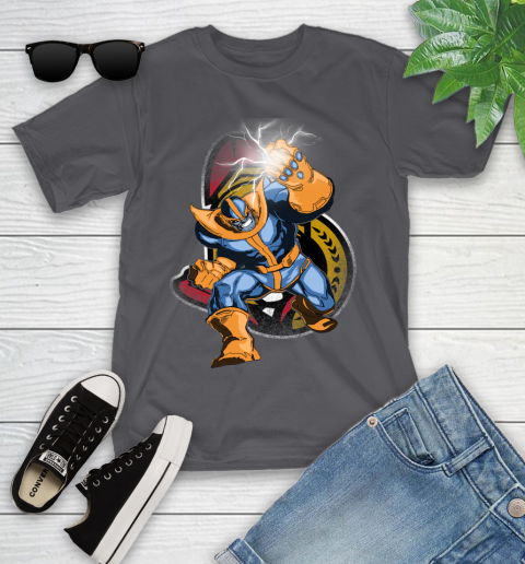 Ottawa Senators NHL Hockey Thanos Avengers Infinity War Marvel Youth T-Shirt 6