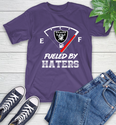 Oakland Raiders NFL Football Fueled By Haters Sports T-Shirt 5