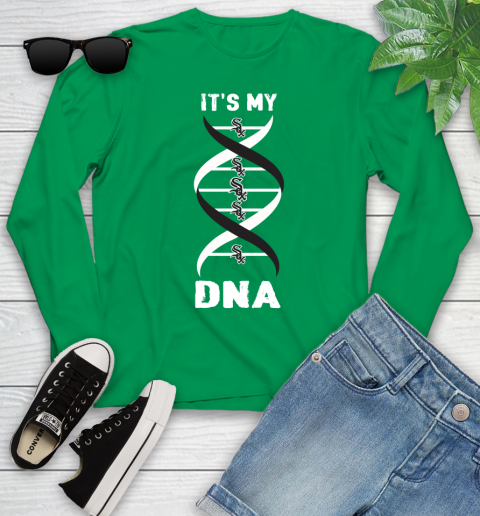 Chicago White Sox MLB Baseball It's My DNA Sports Youth Long Sleeve 7