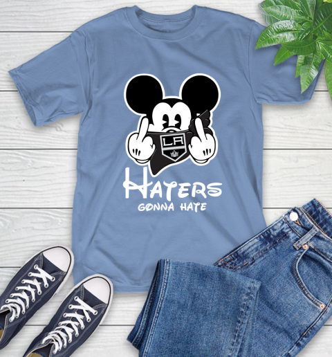NHL Los Angeles Kings Haters Gonna Hate Mickey Mouse Disney Hockey T Shirt T-Shirt 12