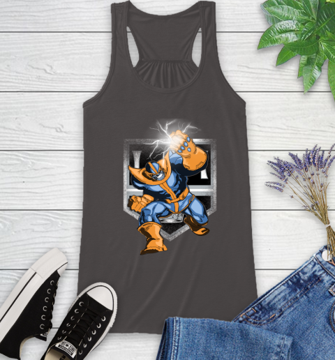 Los Angeles Kings NHL Hockey Thanos Avengers Infinity War Marvel Racerback Tank 11