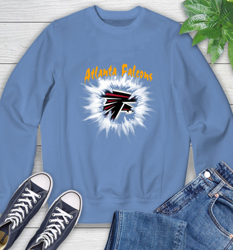 Atlanta Falcons NFL Football Adoring Fan Rip Sports Sweatshirt 11