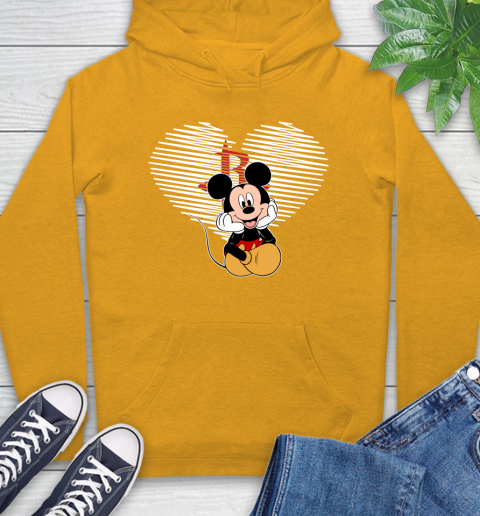 NBA Houston Rockets The Heart Mickey Mouse Disney Basketball Hoodie 2