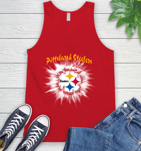Pittsburgh Steelers NFL Football Adoring Fan Rip Sports Tank Top 5