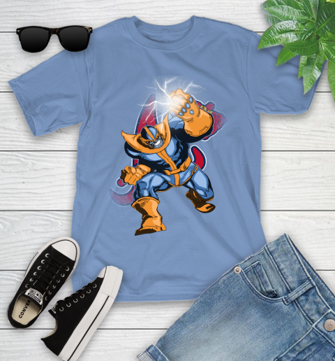 Atlanta Braves MLB Baseball Thanos Avengers Infinity War Marvel Youth T-Shirt 15
