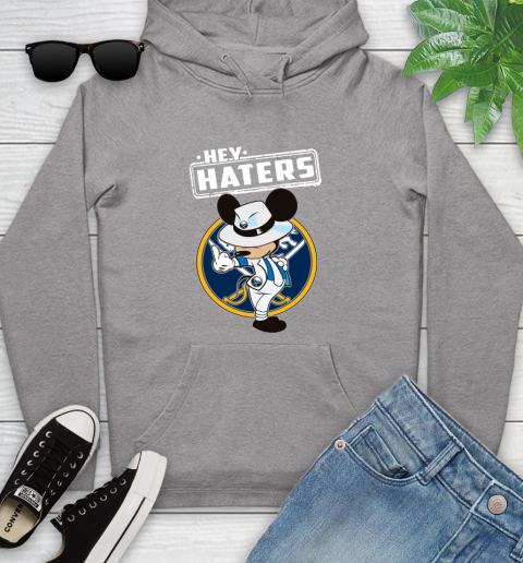 NHL Hey Haters Mickey Hockey Sports Buffalo Sabres Youth Hoodie 6