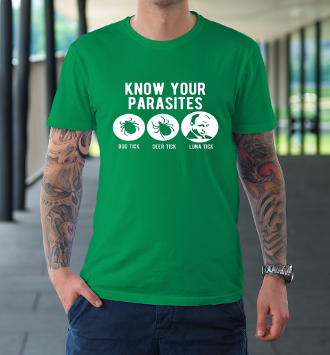 Know Your Parasites Putin Luna Tick T-Shirt 5