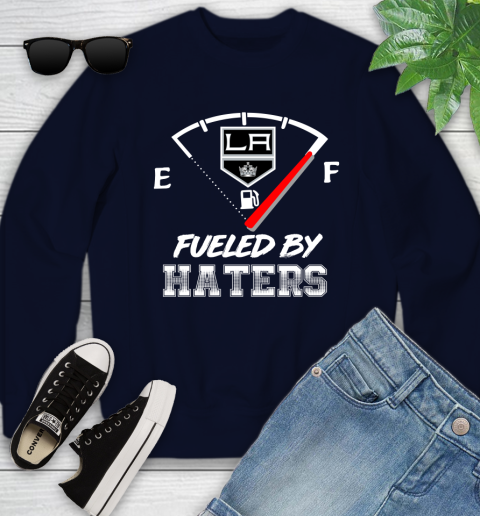 Los Angeles Kings NHL Hockey Fueled By Haters Sports Youth Sweatshirt 3 Los Angeles Kings NHL Hockey Fueled By Haters Sports Youth Sweatshirt - Image 3