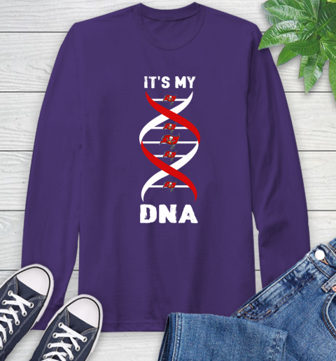 Tampa Bay Buccaneers NFL Football It's My DNA Sports Long Sleeve T-Shirt 5