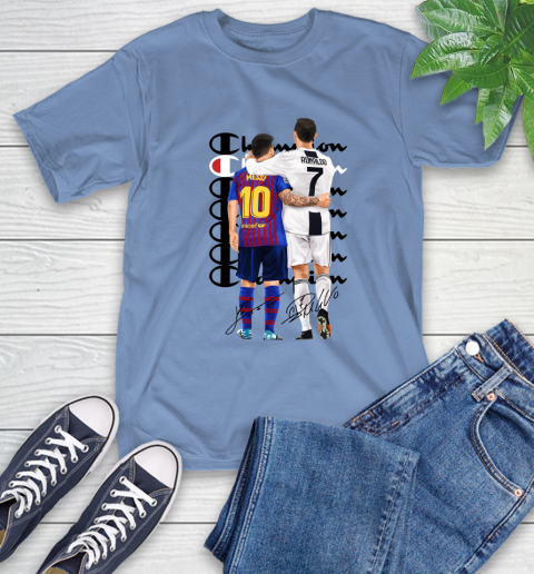 Champion Ronaldo and Messi Signatures T-Shirt 23