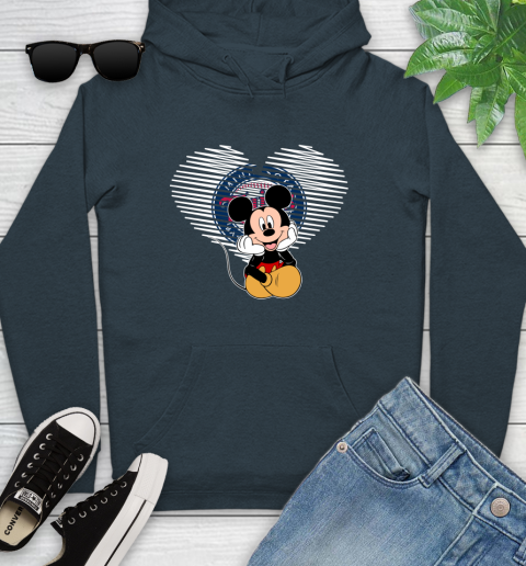 MLB Minnesota Twins The Heart Mickey Mouse Disney Baseball T Shirt_000 Youth Hoodie 10