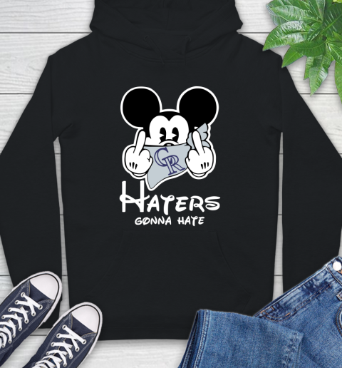 MLB Colorado Rockies Gonna Hate Mickey Mouse Disney Baseball T Shirt_000 Hoodie