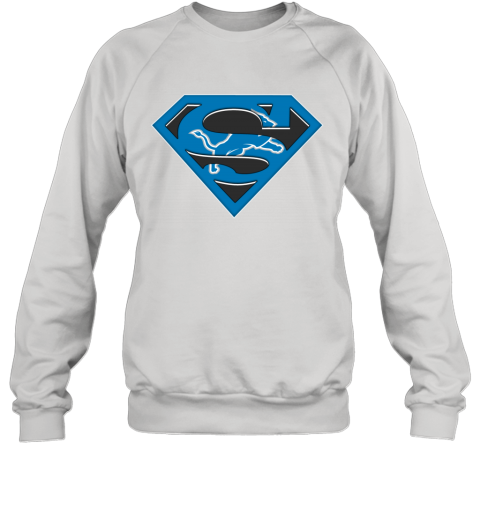 detroit lions superman hoodie