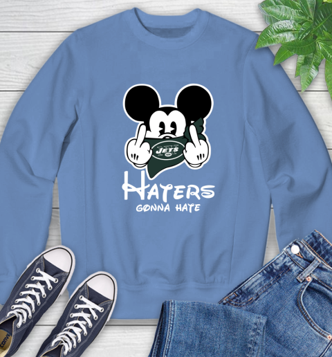 NFL New York Jets Haters Gonna Hate Mickey Mouse Disney Football T Shirt Sweatshirt 11