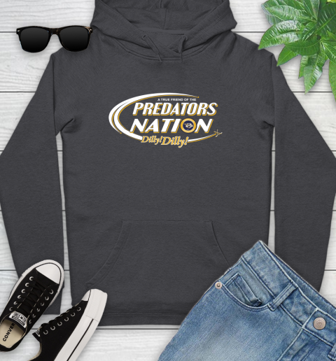 NHL A True Friend Of The Nashville Predators Dilly Dilly Hockey Sports Youth Hoodie 8