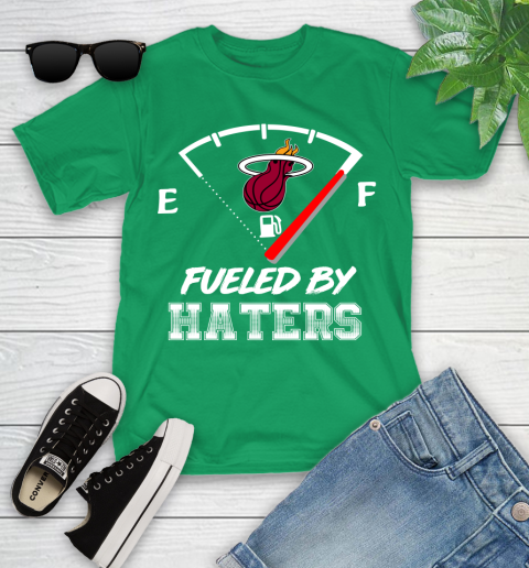 Miami Heat NBA Basketball Fueled By Haters Sports Youth T-Shirt 8