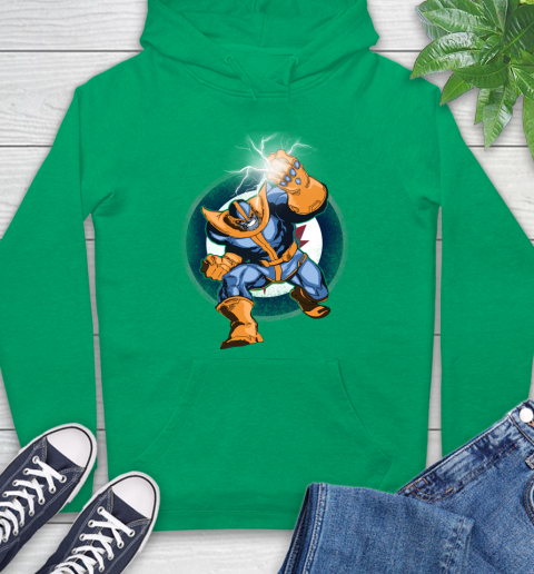 Winnipeg Jets NHL Hockey Thanos Avengers Infinity War Marvel Hoodie 8