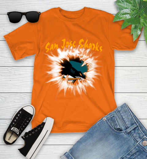 San jose sharks orange shirt online