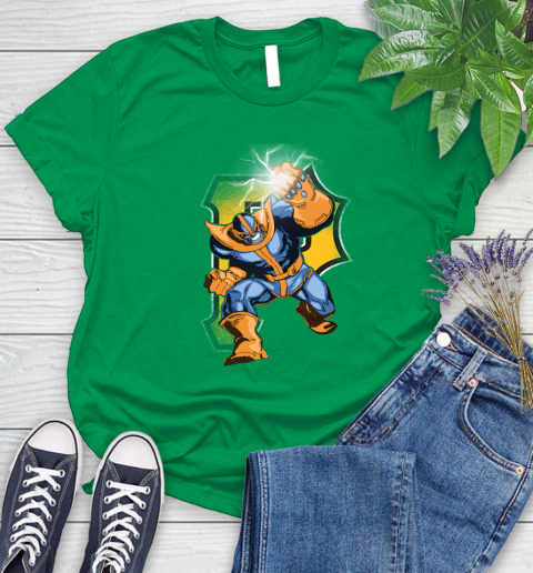 Pittsburgh Pirates MLB Baseball Thanos Avengers Infinity War Marvel Women's T-Shirt 9