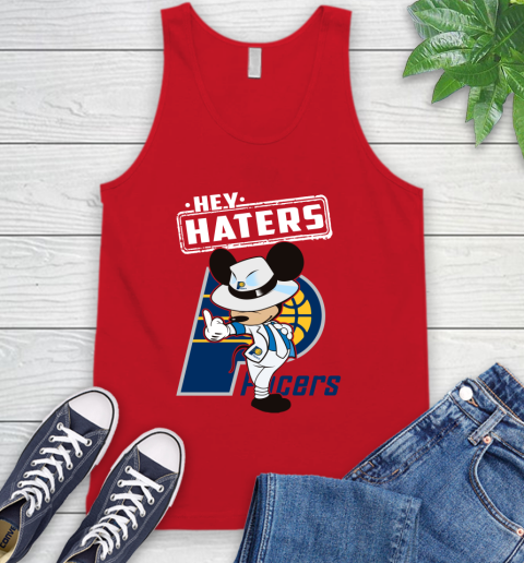 NBA Hey Haters Mickey Basketball Sports Indiana Pacers Tank Top 5