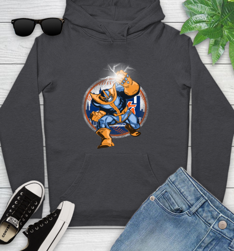 New York Mets MLB Baseball Thanos Avengers Infinity War Marvel Youth Hoodie 8