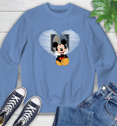 NHL Vegas Golden Knights The Heart Mickey Mouse Disney Hockey Sweatshirt 11