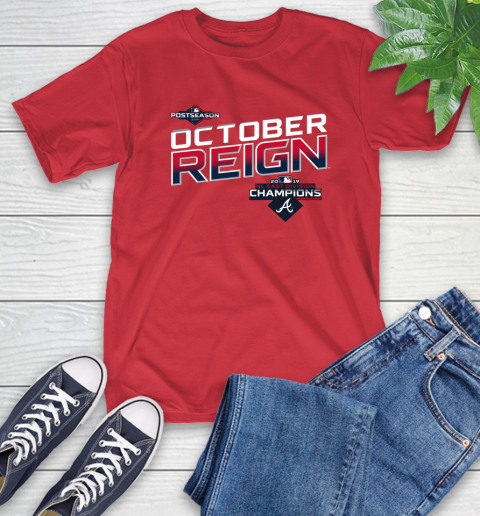 red braves t shirt