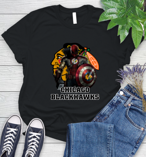 chicago blackhawks women's t shirt