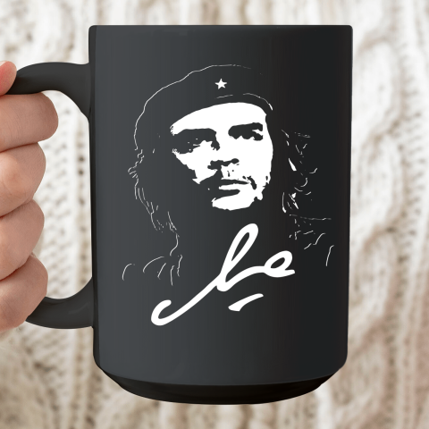 Che Guevara Shirt Rebel Signature Guerrilla Icon Revolution Ceramic Mug 15oz