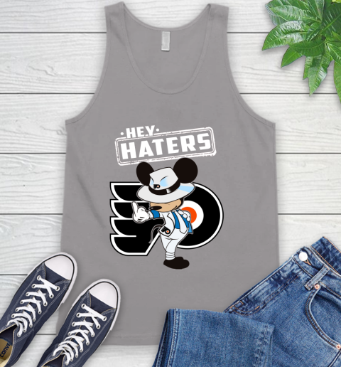 NHL Hey Haters Mickey Hockey Sports Philadelphia Flyers Tank Top 3