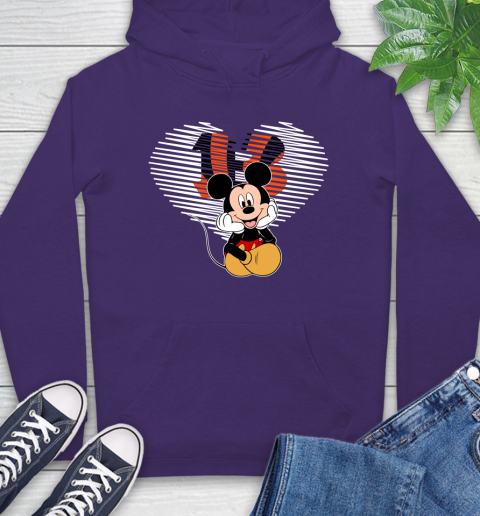 NFL Cincinnati Bengals The Heart Mickey Mouse Disney Football T Shirt_000 Hoodie 5