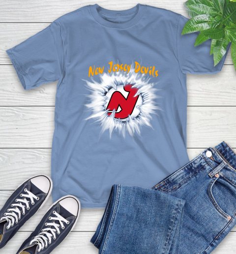 New Jersey Devils NHL Hockey Adoring Fan Rip Sports T-Shirt 12