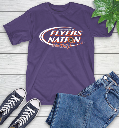NHL A True Friend Of The Philadelphia Flyers Dilly Dilly Hockey Sports T-Shirt 5