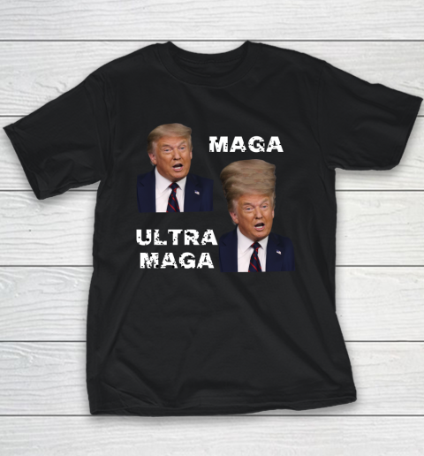 Ultra Maga Donal Trump Funny Youth T-Shirt