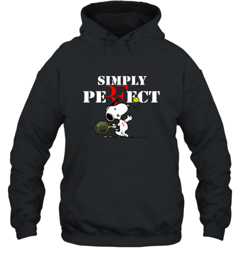 Roger Federer Snoopy Simply Perfect Shirt Hooded