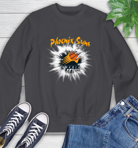 Phoenix Suns NBA Basketball Rip Sports Sweatshirt 6