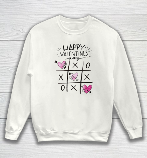 Love Happy Valentine Day Heart Lovers Couples Gifts Pajamas Sweatshirt