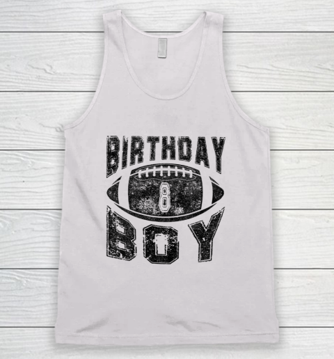 Kids 8th Themed Birthday Boy Party Kid American Football Tank Top